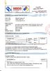 Porcelana Changshu Yaoxing Fiberglass Insulation Products Co., Ltd. certificaciones